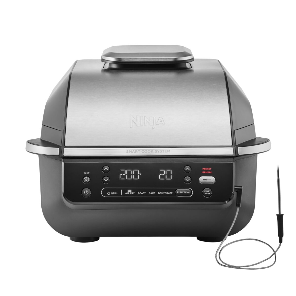 New Ninja 5-in-1 Grill & Air Fryer With Smart Cooking System - Image 2