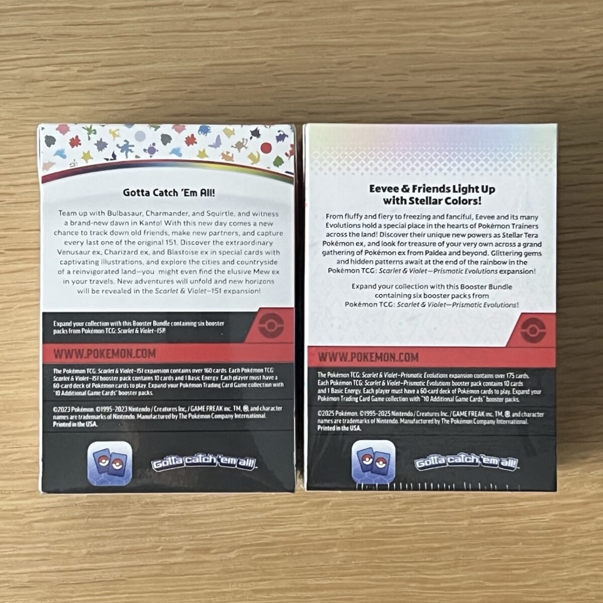 Pokémon TCG: Scarlet & Violet Prismatic Evolutions & 151 Booster Bundles - Image 5