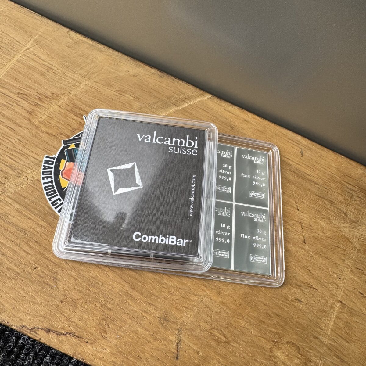 Auto Draw - Valcambi 10 x 10g Silver Bar CombiBar #2 - Image 3