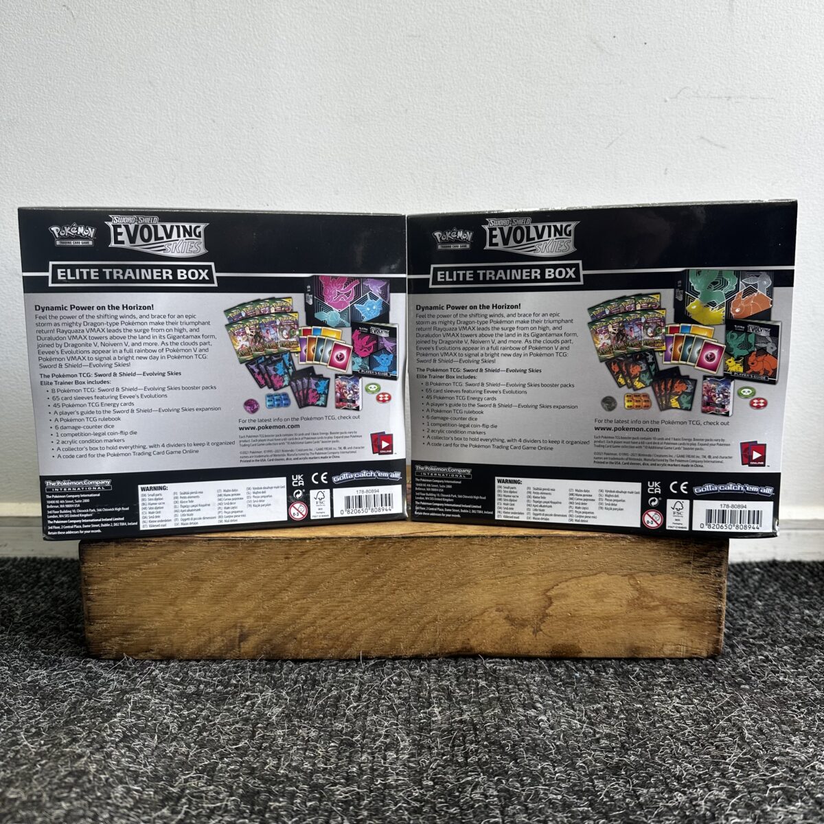 Pokémon TCG: 2 x Evolving Skies ETB's - Win Both Artwork Boxes - Image 3