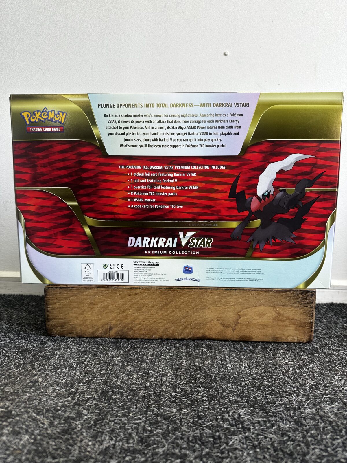 Auto Draw - Pokémon TCG: Darkrai V Star Premium Collection Box - Image 2