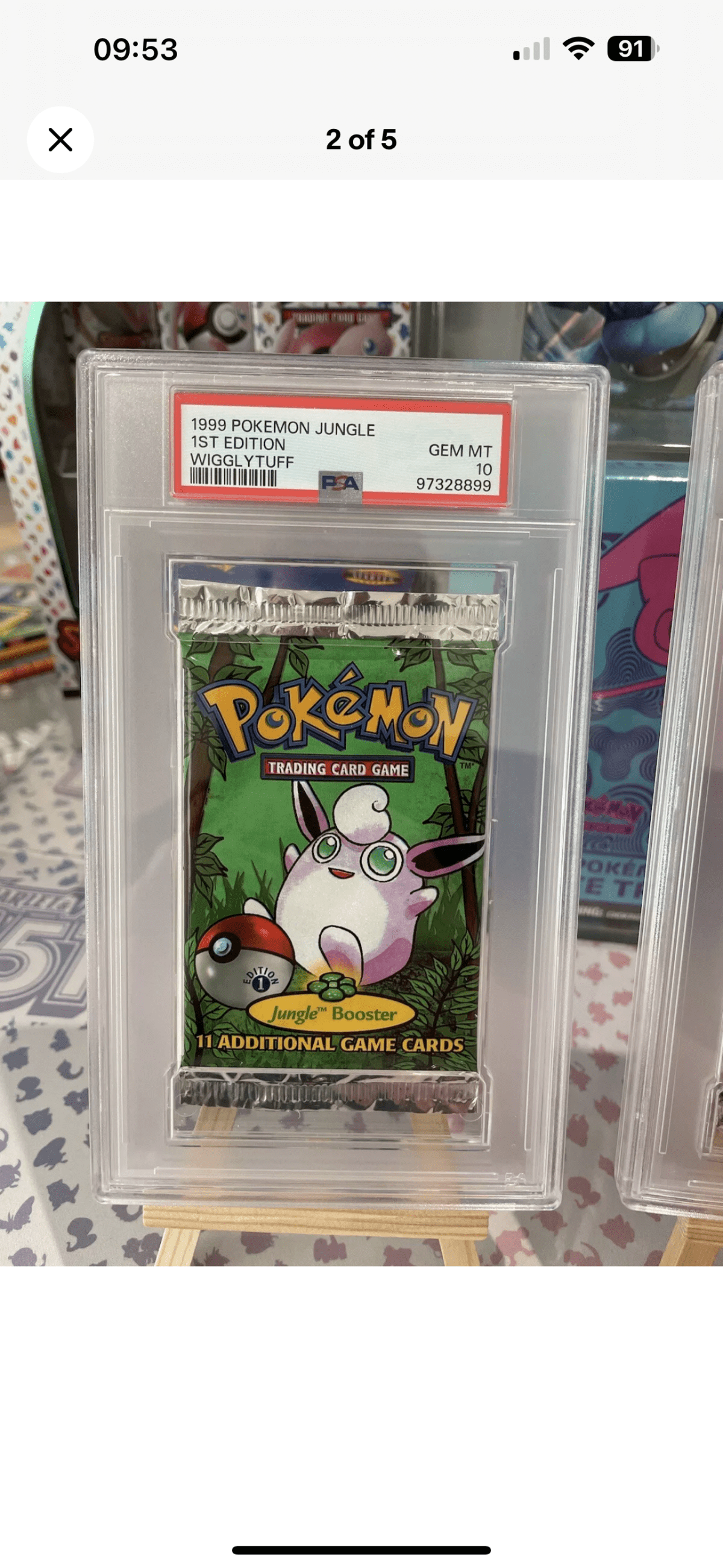 Pokémon TCG: WOTC 1999 Jungle 1st Edition Print - All 3 Artworks - PSA Graded 10 - Image 6