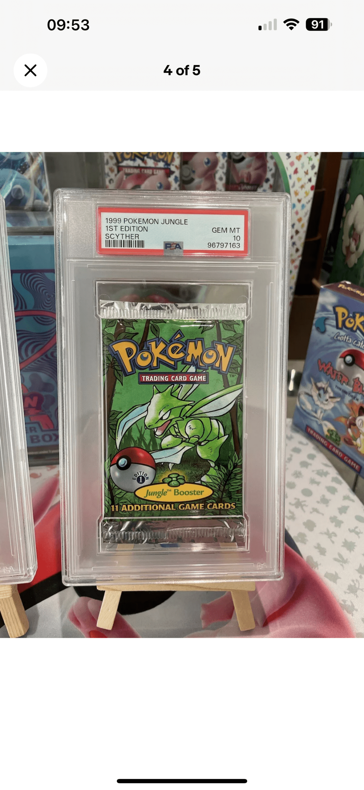 Pokémon TCG: WOTC 1999 Jungle 1st Edition Print - All 3 Artworks - PSA Graded 10 - Image 4