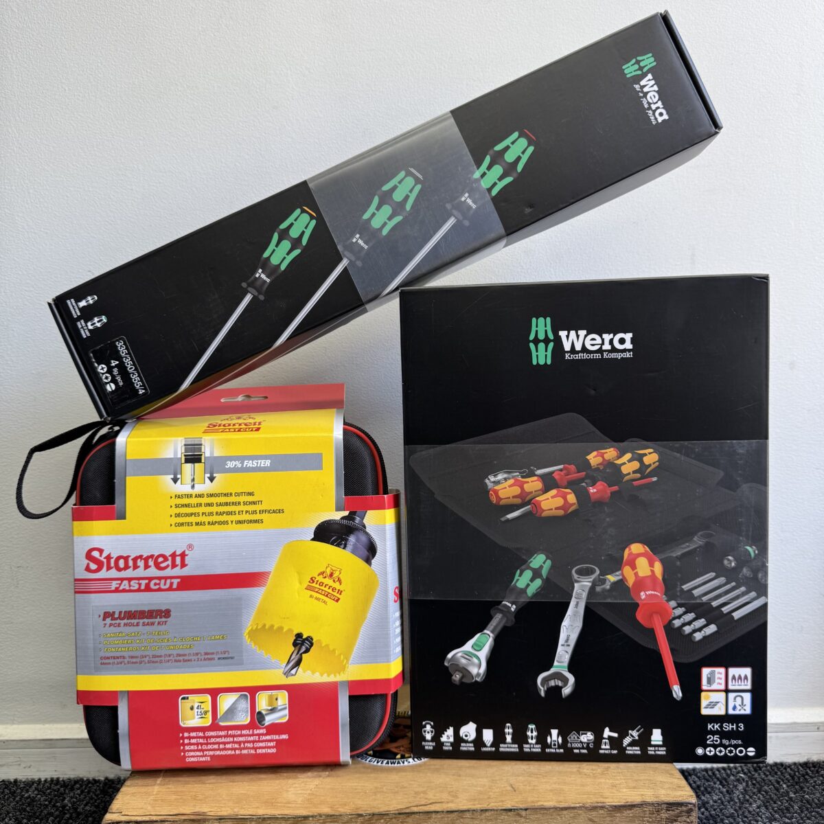 Wera Tool Bundle & Starrett 7pc Holesaw Kit