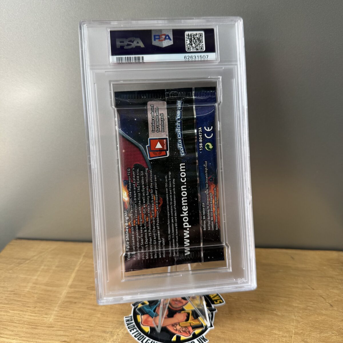 Auto Draw - Pokémon TCG: PSA 10 GEM MINT - Hidden Fates Booster Pack - Shiny Charizard Artwork - Image 2