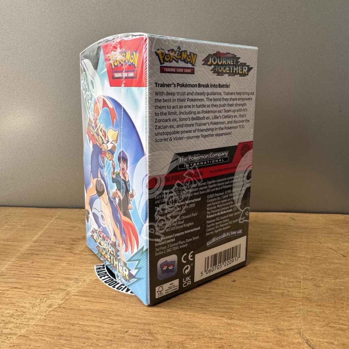 Auto Draw - Pokémon TCG: Newly Released - Journey Together Half Booster Box (18 Packs) - Image 4