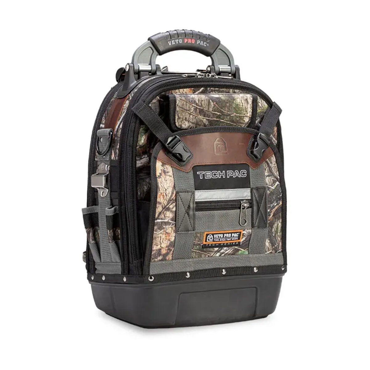 Veto Pro Pac TECH PAC Tool Backpack - Black or Camo - Image 2
