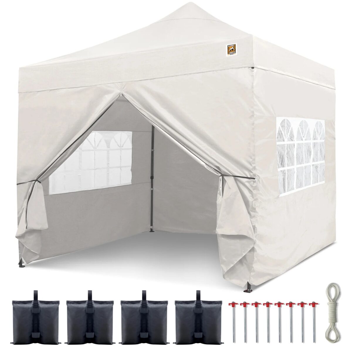 Gorilla Gazebo - 3m x 3m - Sides, Weights, Carrybag, Pegs & Ropes Inc - Image 13