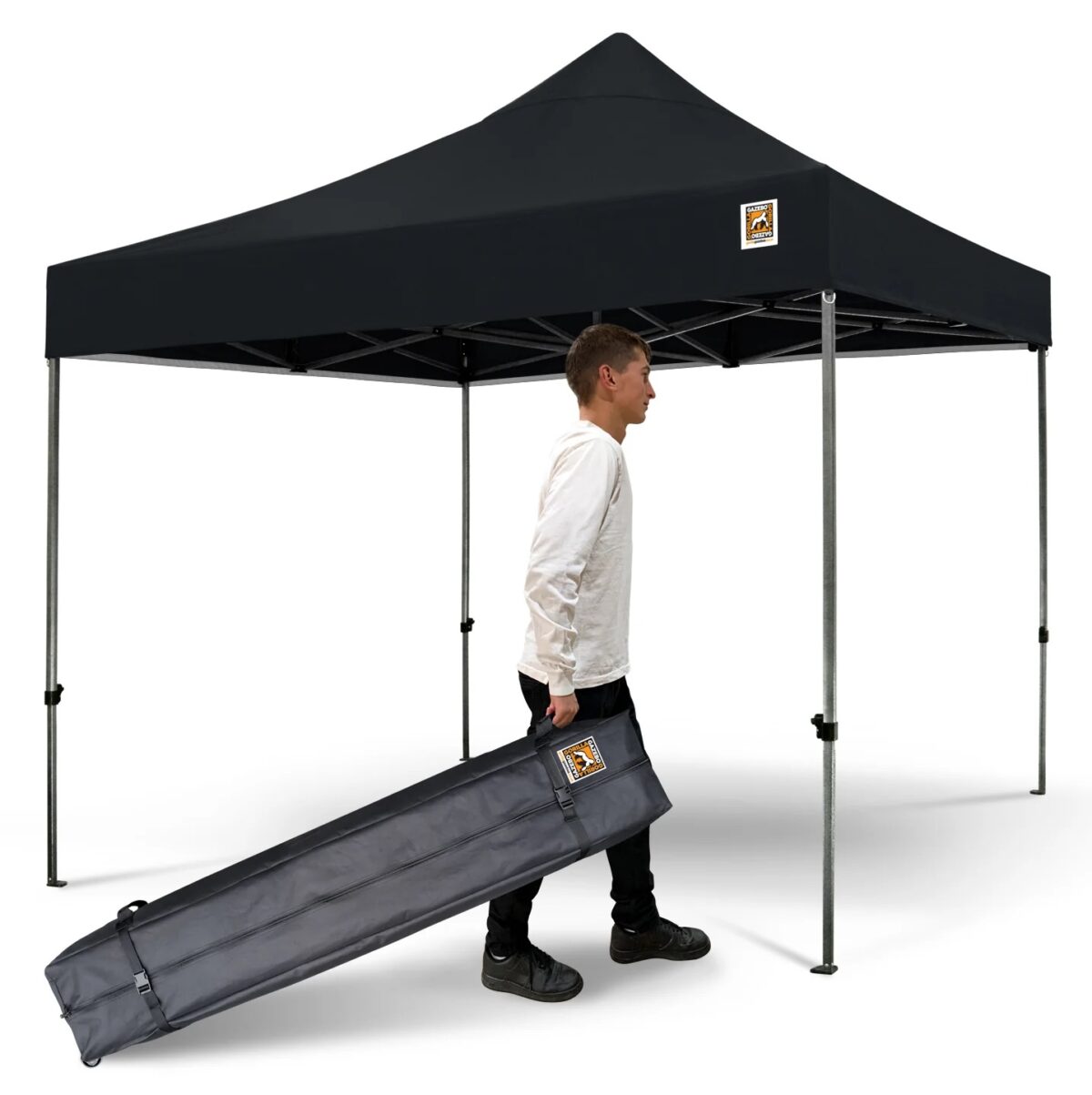 Gorilla Gazebo - 3m x 3m - Sides, Weights, Carrybag, Pegs & Ropes Inc - Image 8