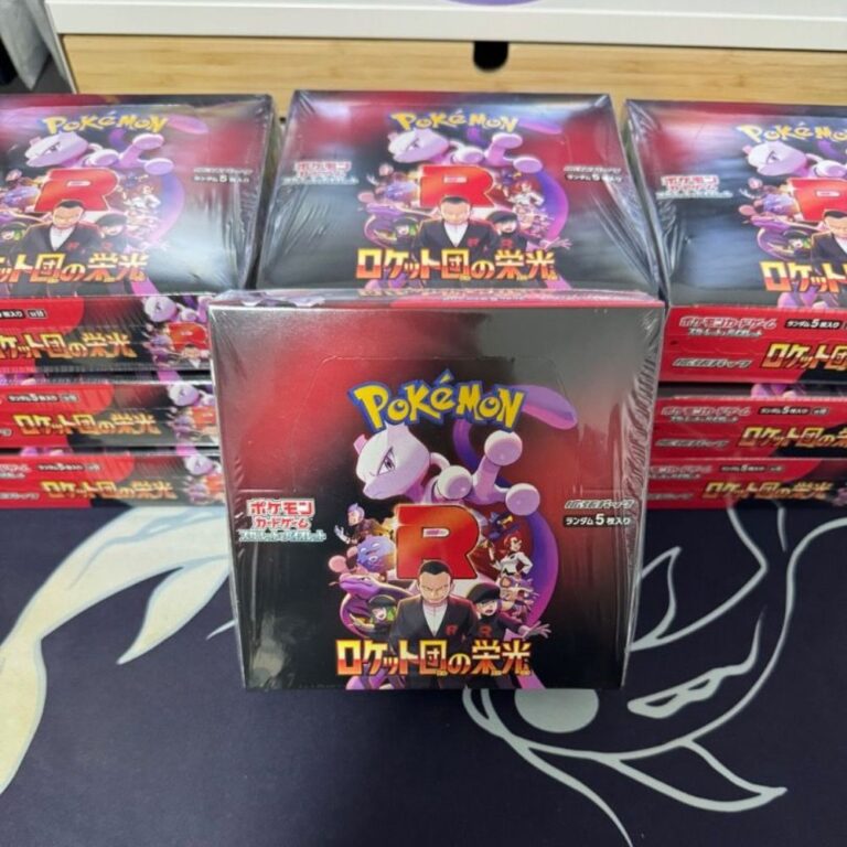 Pokemon Cards Box Pokmon TCG Booster Box  Japanese THE GLORY OF TEAM  ROCKET SV10 (Sealed) Sv10 Japanese Pokemon Cards