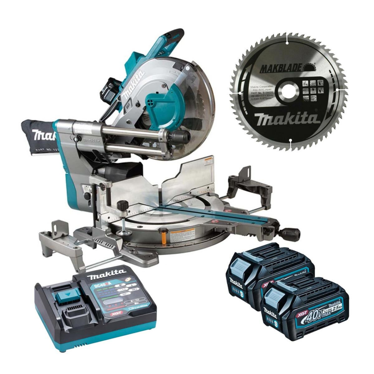 305mm Cordless Mitre Saw Kit - You Choose - Image 3