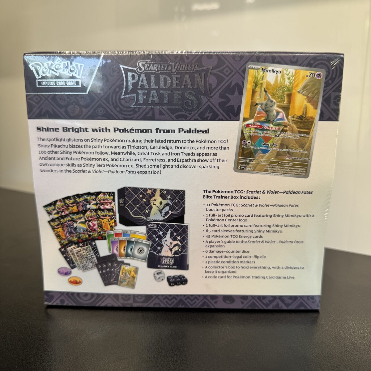 Auto Draw - Pokémon TCG: Pokemon Centre Paldean Fates ETB & Booster Bundle - Image 4