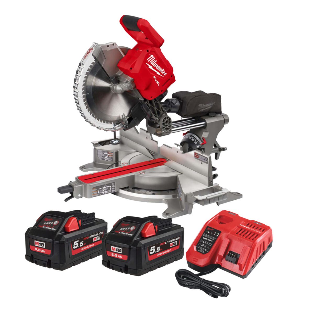 305mm Cordless Mitre Saw Kit - You Choose - Image 2