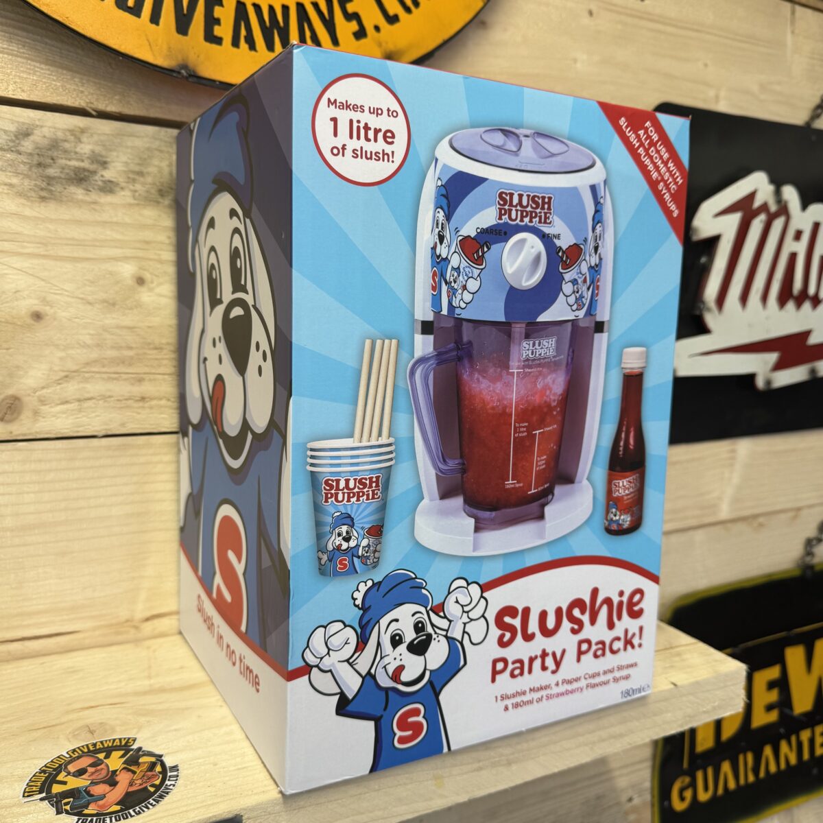Slush Box Auto Auto Draw - Slush Puppie Slushie Party Pack - Power Tool Competitions ...