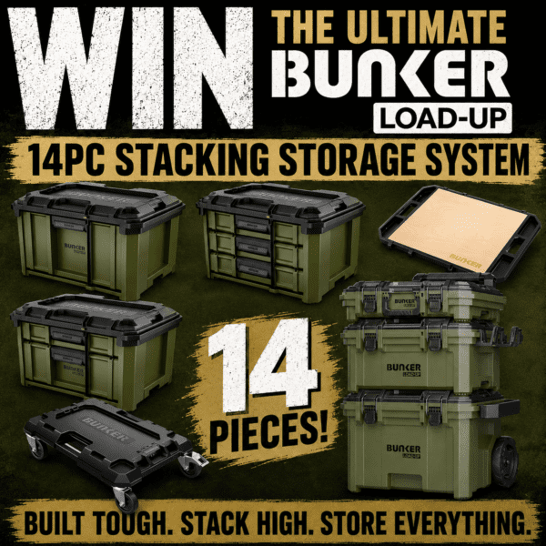 BUNKER Load-Up Stacking 14 Piece Stacking Storage System