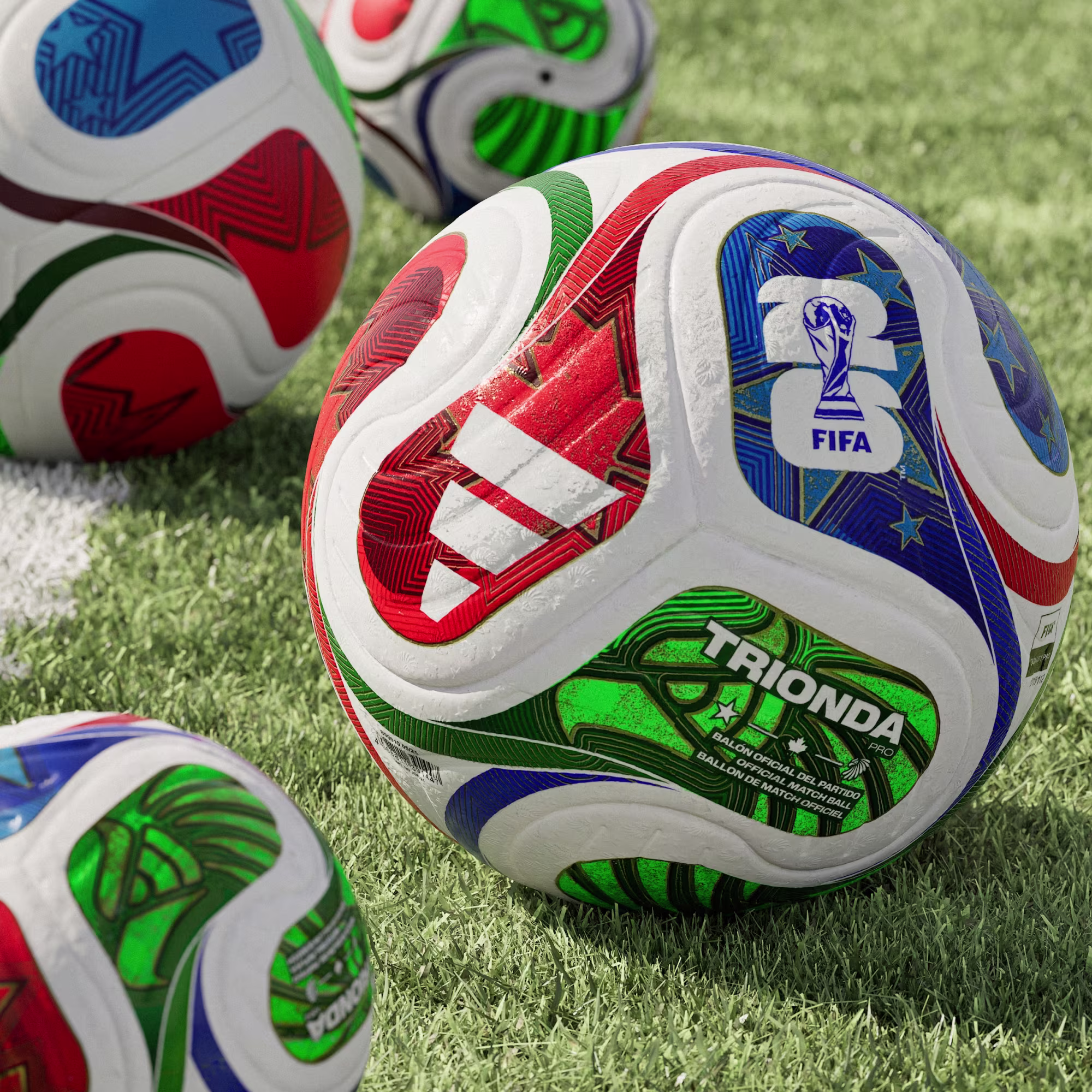 Auto Draw - Official Fifa World Cup 26 Trionda Pro Match Ball - Image 3
