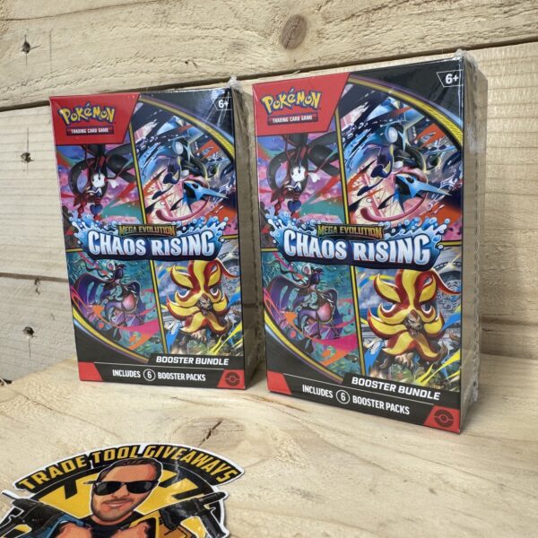 Auto Draw – Pokémon TCG Chaos Rising Booster Bundles New And Sealed x 2