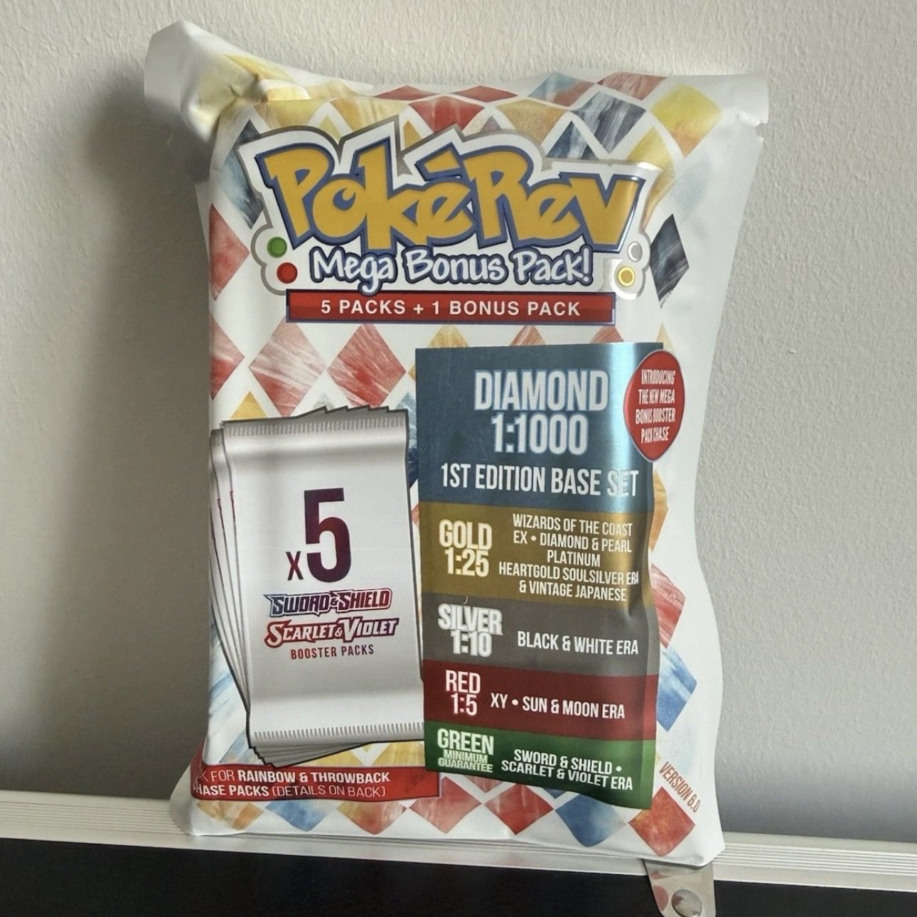 Auto Draw – Pokémon TCG: PokéRev Diamond Pack 6.0(Mystery Bag)