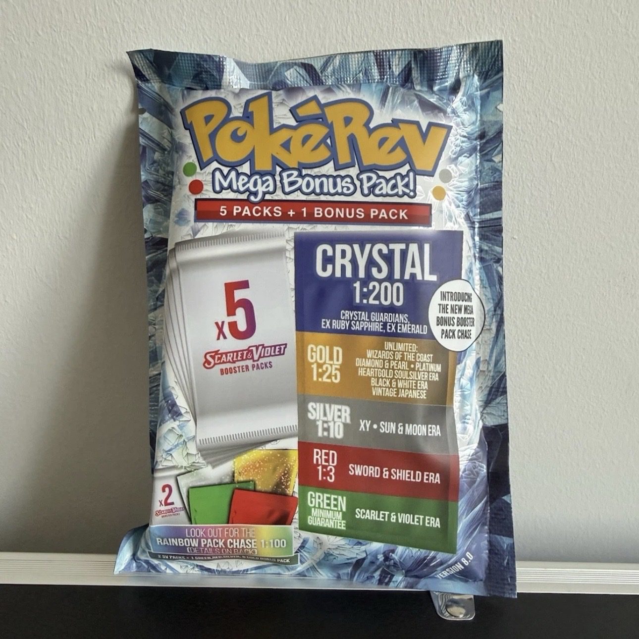 Auto Draw – Pokémon TCG: PokéRev Crystal Pack 8.0 (Mystery Bag)