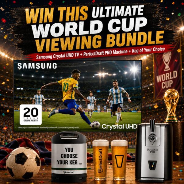 Samsung 65″ TV & PerfectDraft Pro Starter Bundle