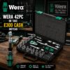 Wera 42 piece 3/8” Zyklop Speed Ratchet Set