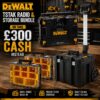 Dewalt TSTAK Radio & Storage Bundle
