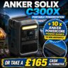 Anker Solix C300X Portable Power Station (+ 10 x Anker PowerCore Instant Wins) #2